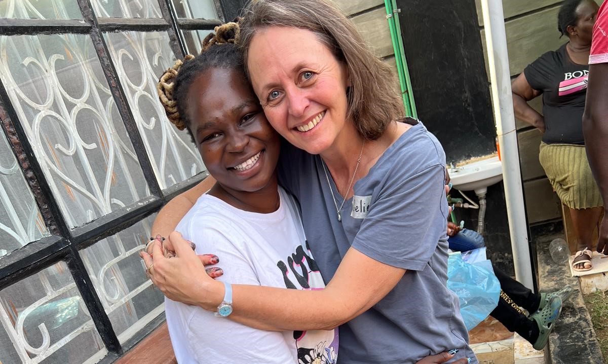 Girls affected by HIV