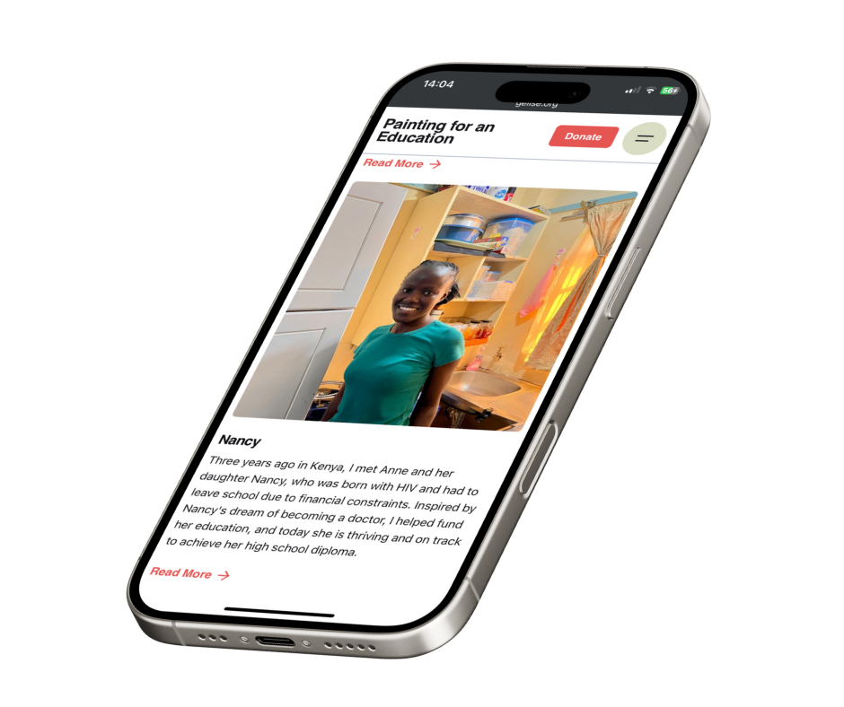 Painting for an Education Mockup