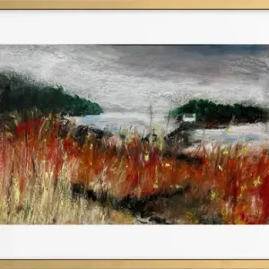 Gelise McCullough Braises d’Automne Pastel à l'huile 20x30cm