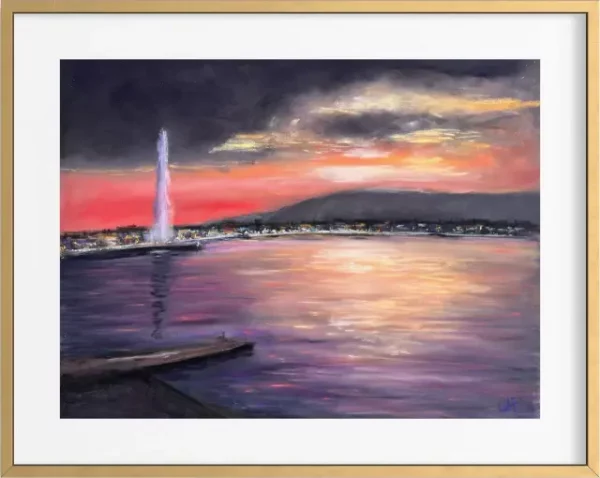 Crépuscule sur la Rade